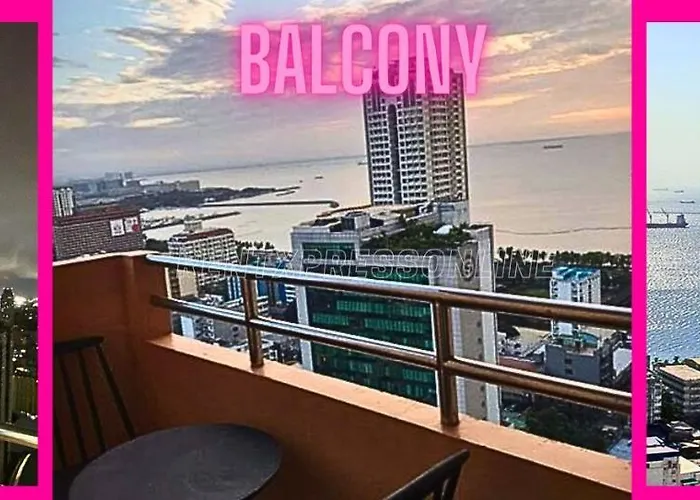 Family Room Affordable, Cheapest Deluxe Double Unit In Manila With 2 Balconies & 2 Bathrooms 25 Percent Discount, Free Sauna & Pool Access Near Manila Bay, Robinsons Place Ermita, Pgh, Bellagio, Up, Pedrogil, Us Embassy, Naia Airport Updated 2024 4* Manila